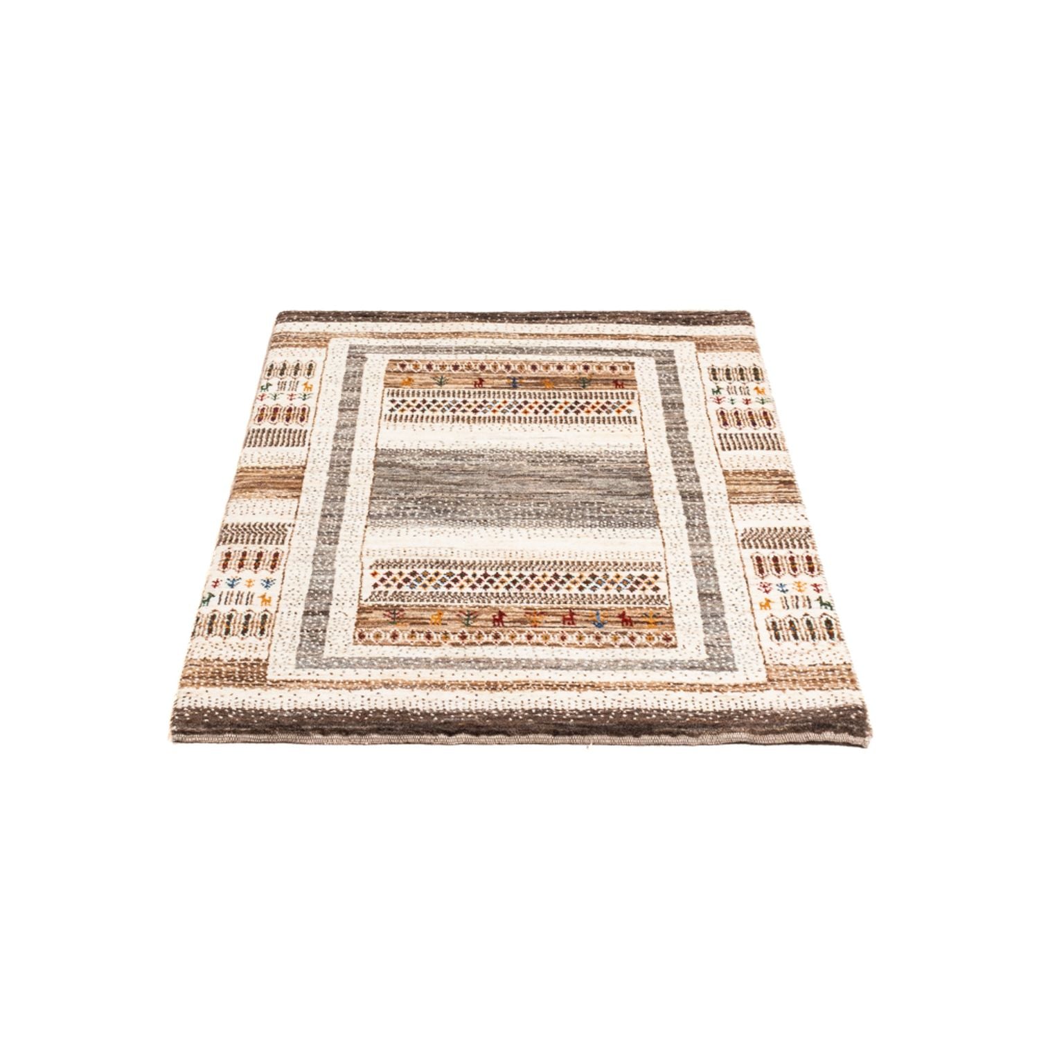 Gabbeh Teppich - Loribaft Perser - Royal - 117 x 76 cm - mehrfarbig
