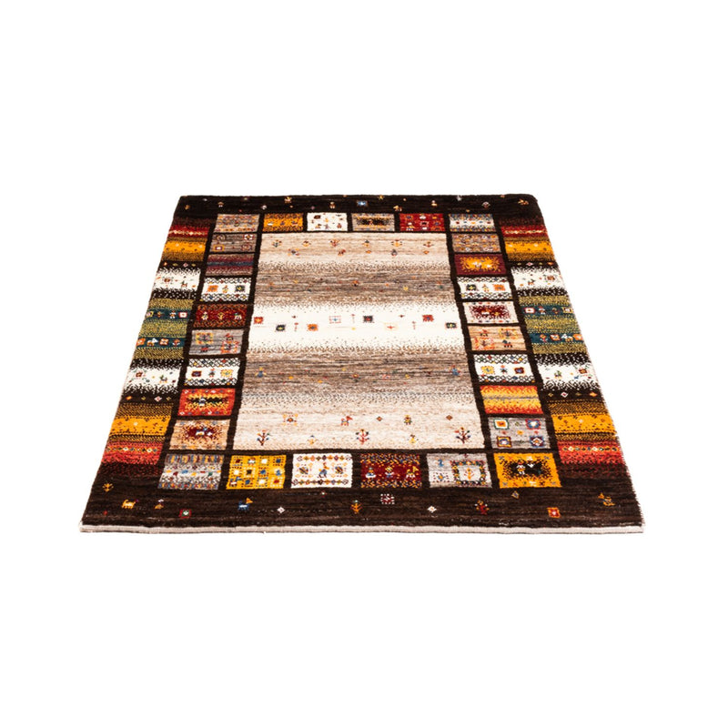 Tapis Gabbeh - Loribaft Persan - Royal - 136 x 87 cm - multicolore