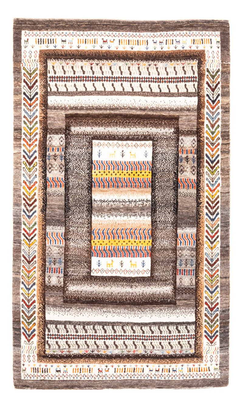 Tapis Gabbeh - Loribaft Persan - Royal - 158 x 100 cm - multicolore