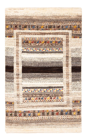 Tapis Gabbeh - Loribaft Persan - Royal - 132 x 84 cm - multicolore
