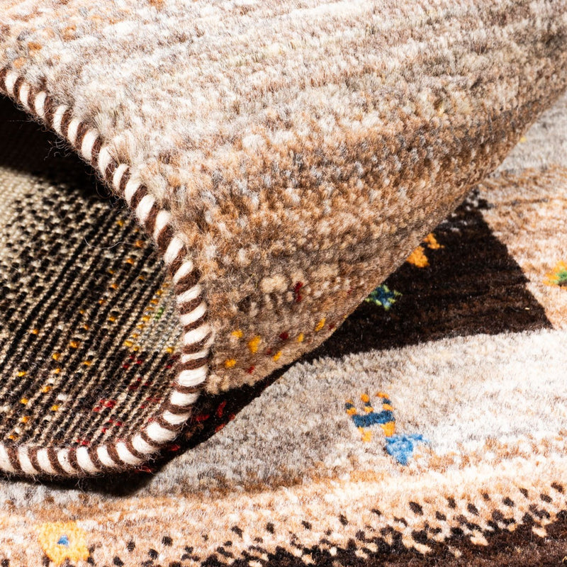 Tapis Gabbeh - Loribaft Persan - Royal - 157 x 106 cm - multicolore