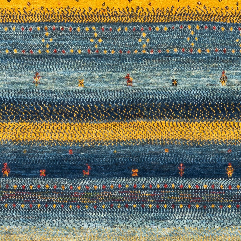 Tapis Gabbeh - Loribaft Persan - Royal - 130 x 88 cm - multicolore