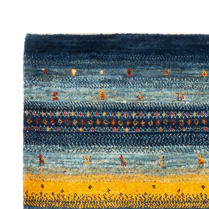 Tapis Gabbeh - Loribaft Persan - Royal - 130 x 88 cm - multicolore