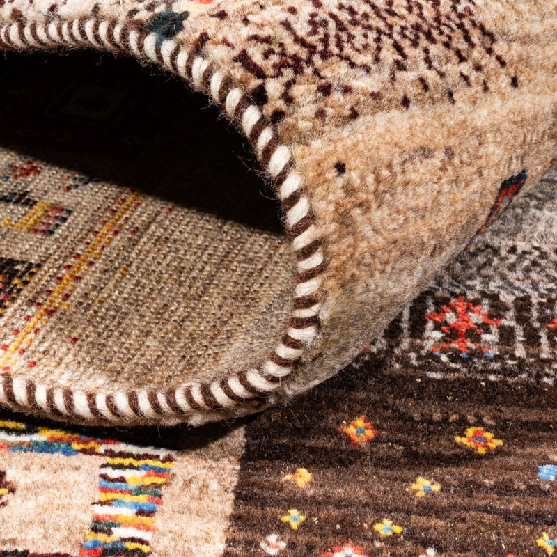 Tapis Gabbeh - Loribaft Persan - Royal - 202 x 153 cm - multicolore