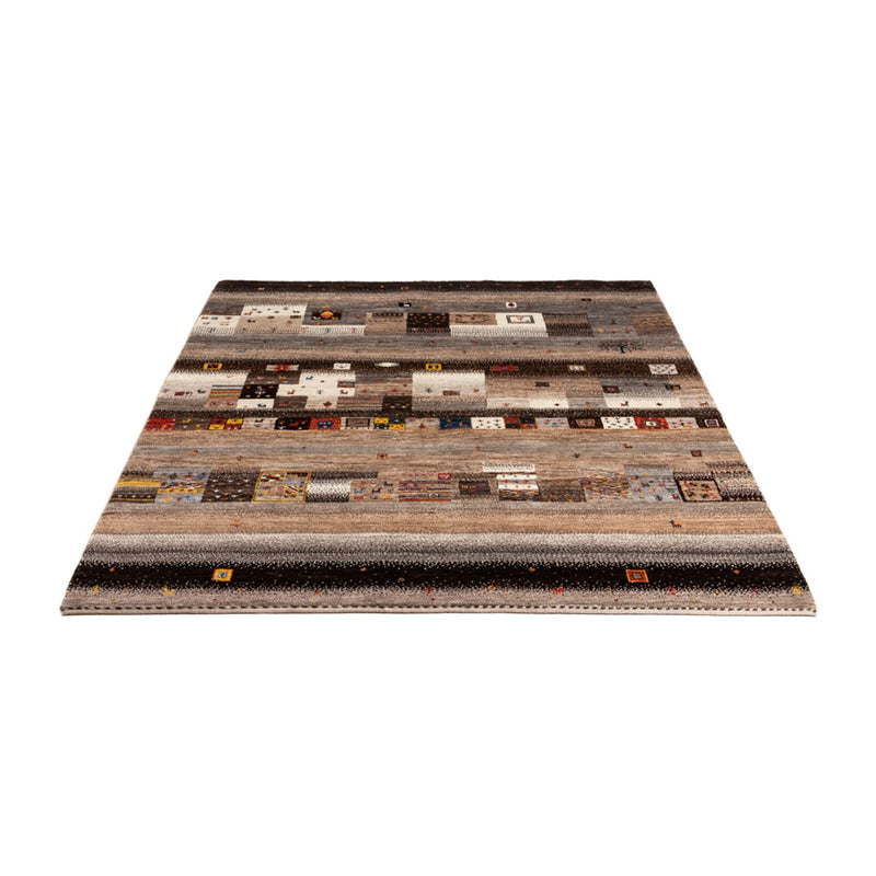 Tapis Gabbeh - Loribaft Persan - Royal - 202 x 153 cm - multicolore