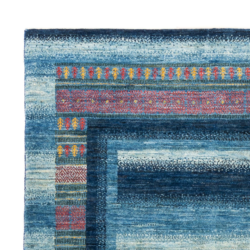Tapis Gabbeh - Loribaft Persan - Royal - 198 x 152 cm - bleu