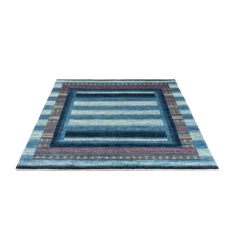 Tapis Gabbeh - Loribaft Persan - Royal - 198 x 152 cm - bleu