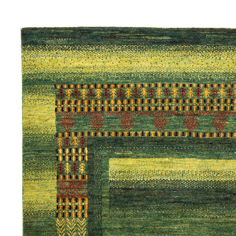 Tapis Gabbeh - Loribaft Persan - Royal - 216 x 157 cm - vert