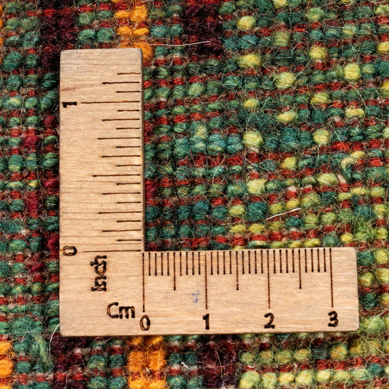 Tapis Gabbeh - Loribaft Persan - Royal - 216 x 157 cm - vert