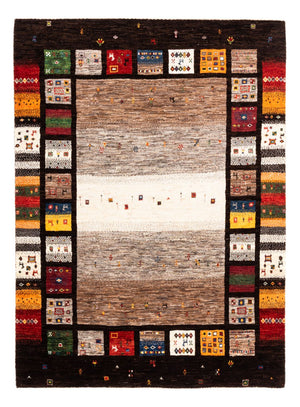 Tapis Gabbeh - Loribaft Persan - Royal - 214 x 156 cm - multicolore