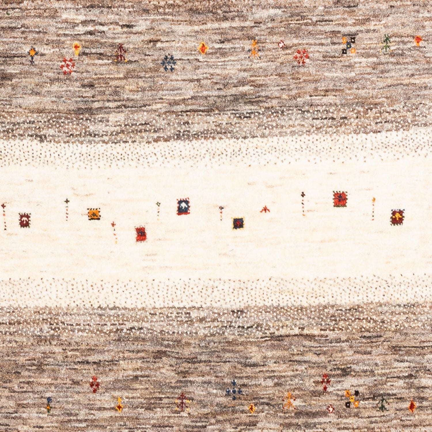 Tapis Gabbeh - Loribaft Persan - Royal - 214 x 156 cm - multicolore