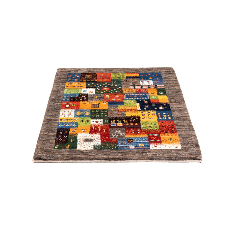 Gabbeh Teppich - Loribaft Perser - Royal - 106 x 81 cm - mehrfarbig
