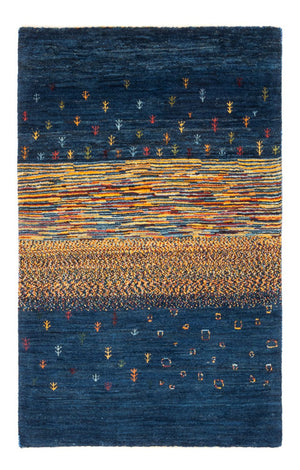 Tapis Gabbeh - Loribaft Persan - Royal - 126 x 83 cm - multicolore
