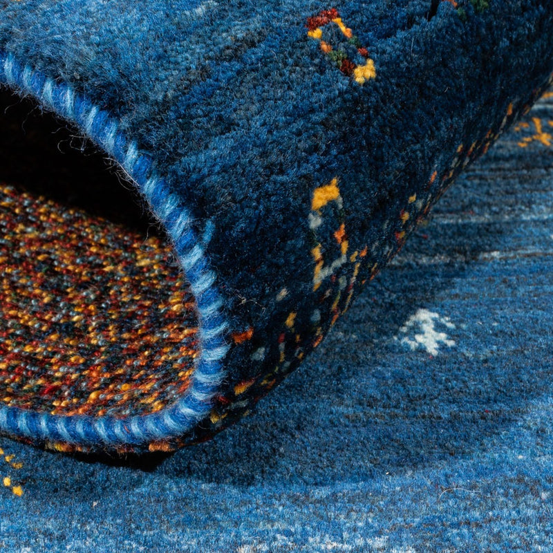 Tapis Gabbeh - Loribaft Persan - Royal - 126 x 83 cm - multicolore