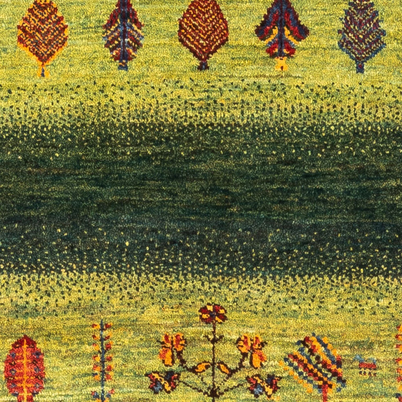 Tapis Gabbeh - Loribaft Persan - Royal - 137 x 86 cm - multicolore