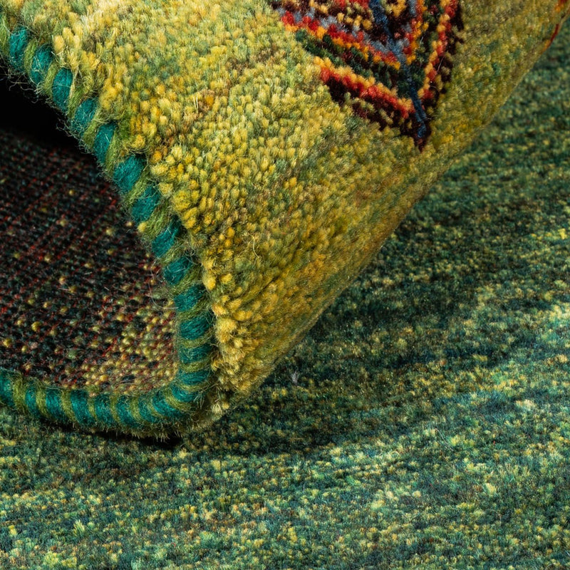Tapis Gabbeh - Loribaft Persan - Royal - 137 x 86 cm - multicolore