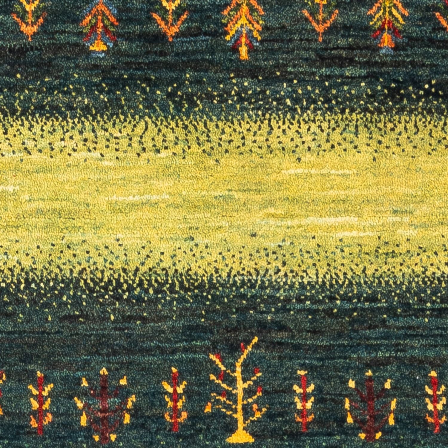 Gabbeh Teppich - Loribaft Perser - Royal - 137 x 81 cm - mehrfarbig