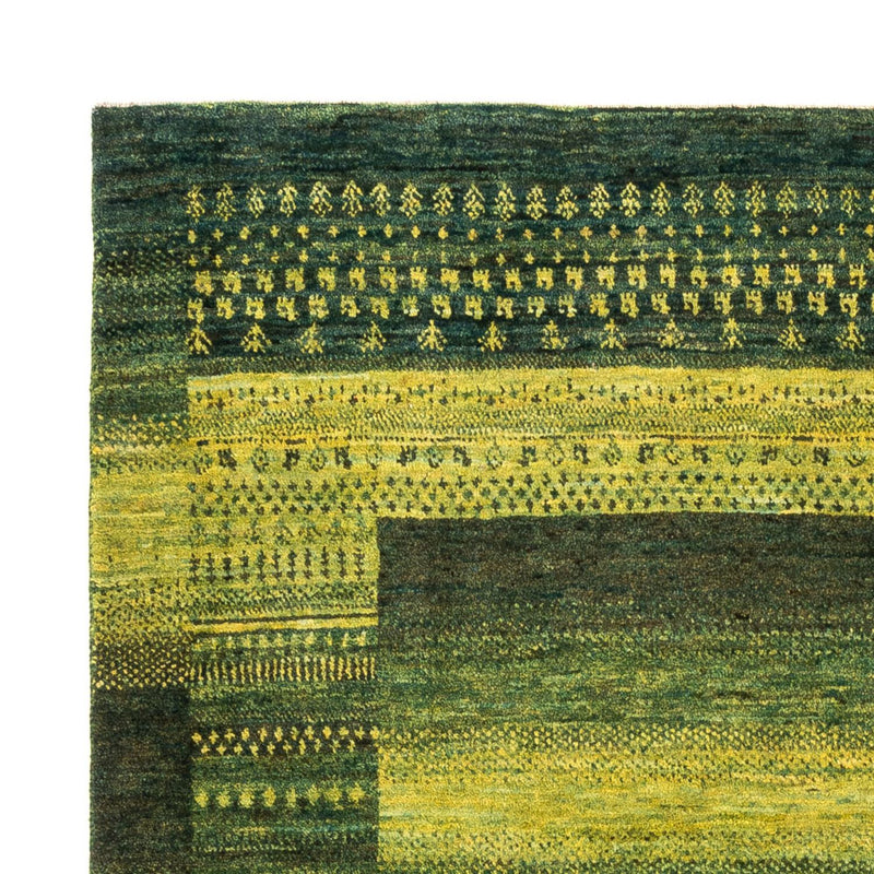 Tapis Gabbeh - Loribaft Persan - Royal - 196 x 165 cm - vert