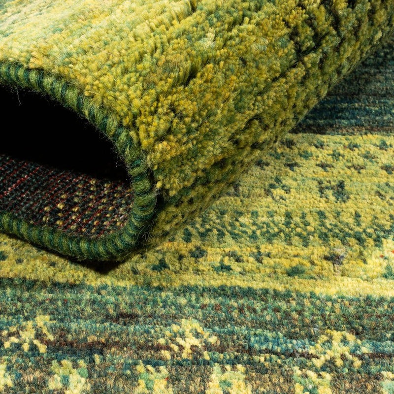 Tapis Gabbeh - Loribaft Persan - Royal - 196 x 165 cm - vert