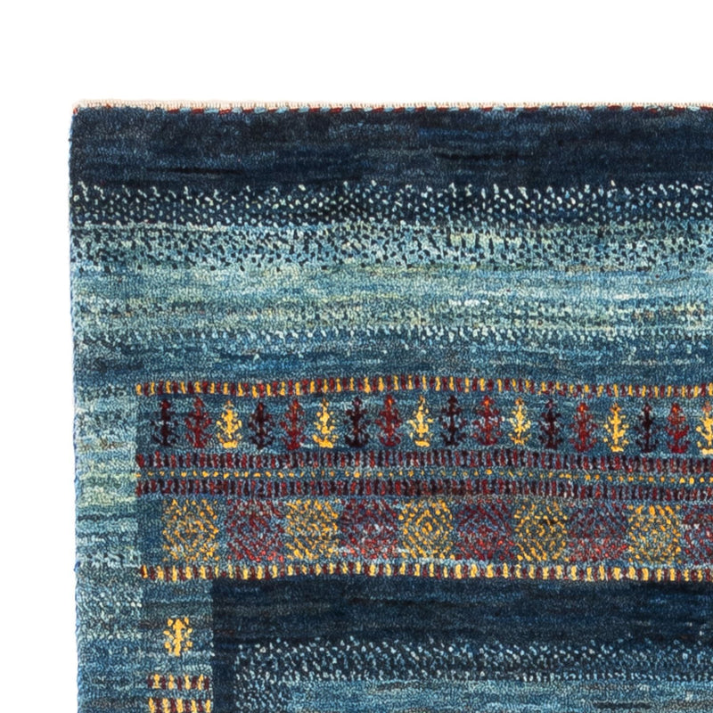 Tapis Gabbeh - Loribaft Persan - Royal - 132 x 90 cm - multicolore