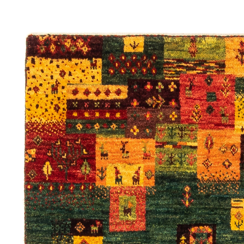 Tapis Gabbeh - Loribaft Persan - Royal - 137 x 84 cm - multicolore