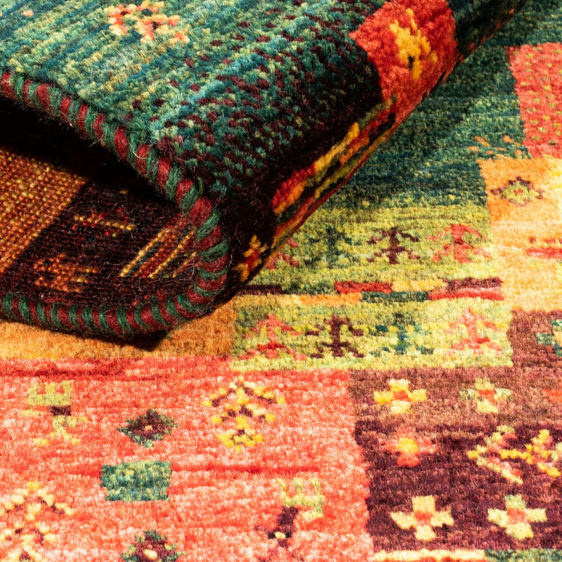 Tapis Gabbeh - Loribaft Persan - Royal - 137 x 84 cm - multicolore