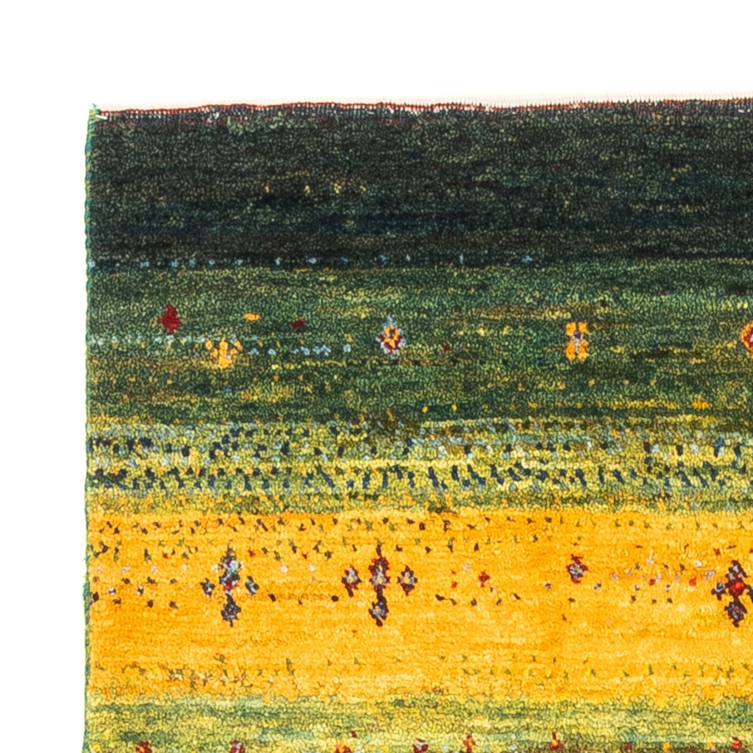 Tapis Gabbeh - Loribaft Persan - Royal - 135 x 81 cm - multicolore