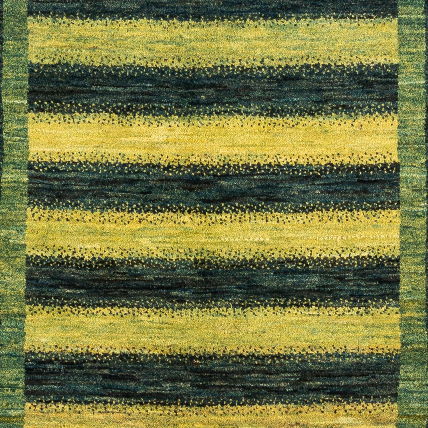 Tapis Gabbeh - Loribaft Persan - Royal - 206 x 152 cm - vert