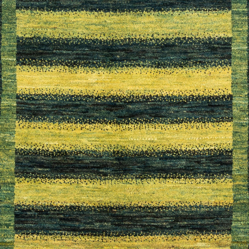 Tapis Gabbeh - Loribaft Persan - Royal - 206 x 152 cm - vert