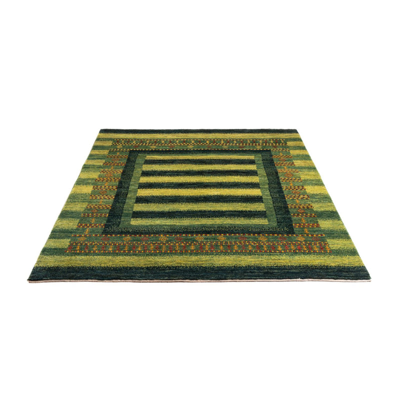 Tapis Gabbeh - Loribaft Persan - Royal - 206 x 152 cm - vert