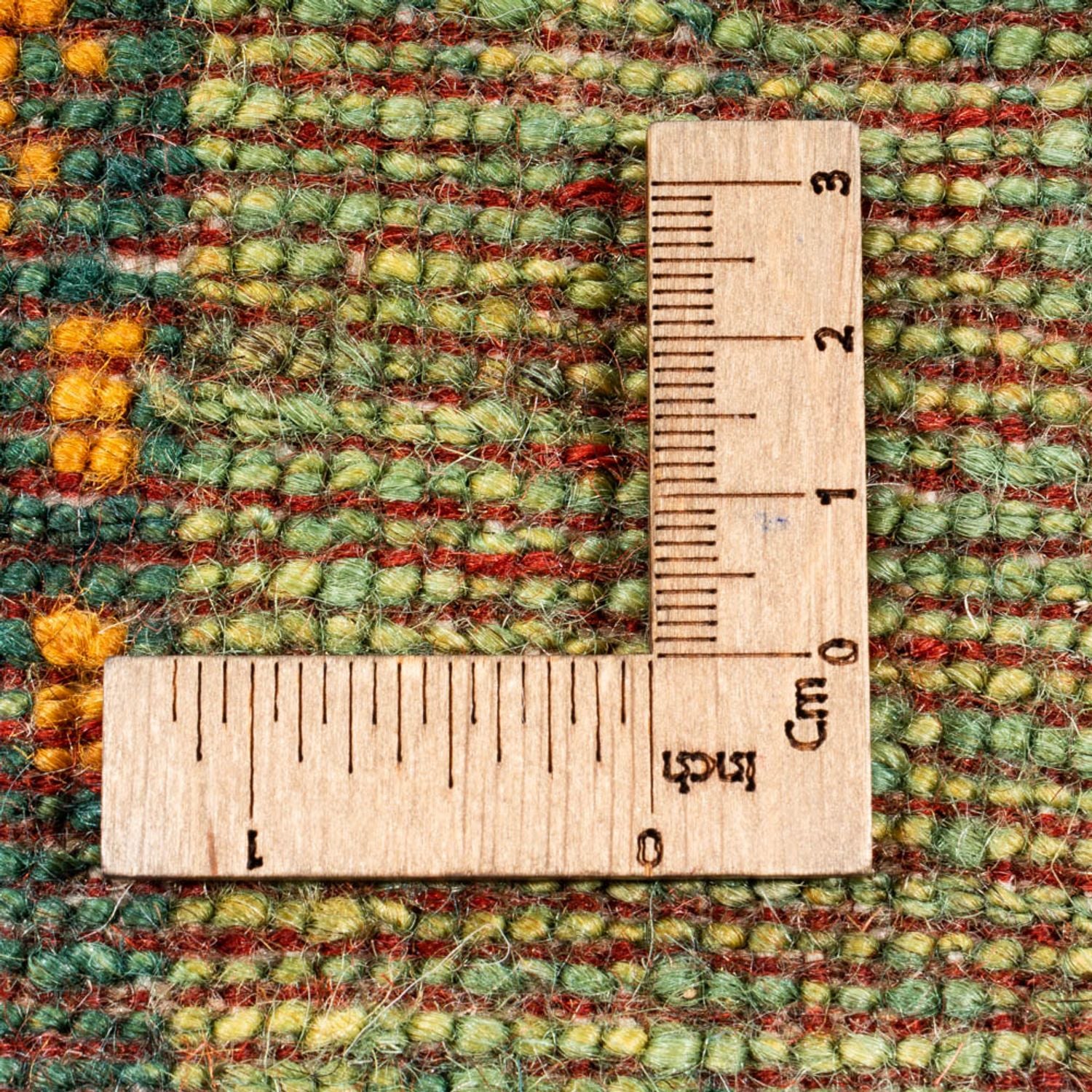 Tapis Gabbeh - Loribaft Persan - Royal - 206 x 152 cm - vert