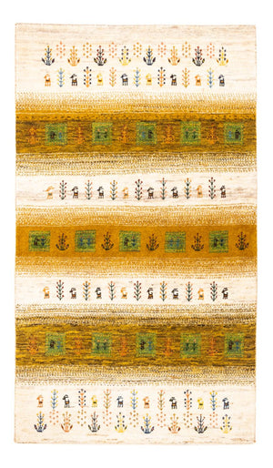 Tapis Gabbeh - Loribaft Persan - 156 x 96 cm - multicolore