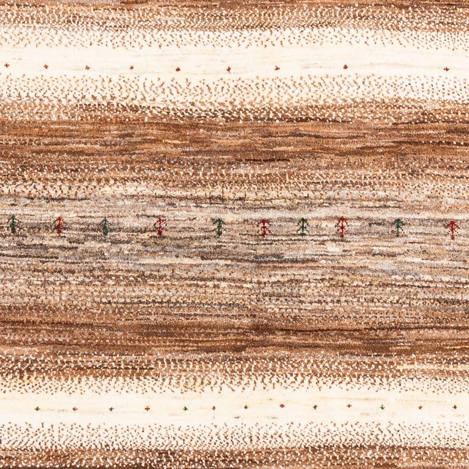 Tapis Gabbeh - Loribaft Persan - 213 x 159 cm - naturel
