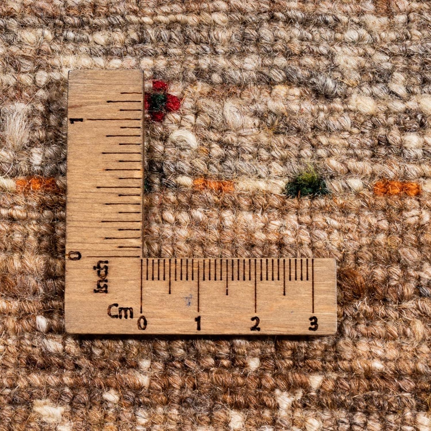 Tapis Gabbeh - Loribaft Persan - 213 x 159 cm - naturel