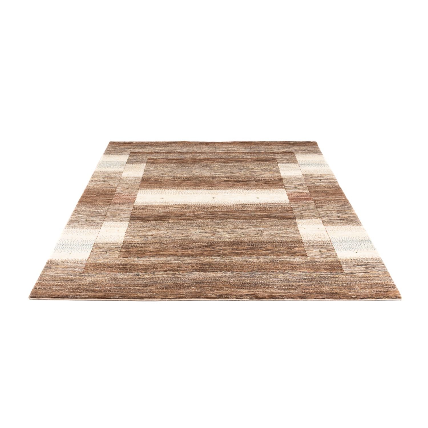 Tapis Gabbeh - Loribaft Persan - 201 x 157 cm - gris