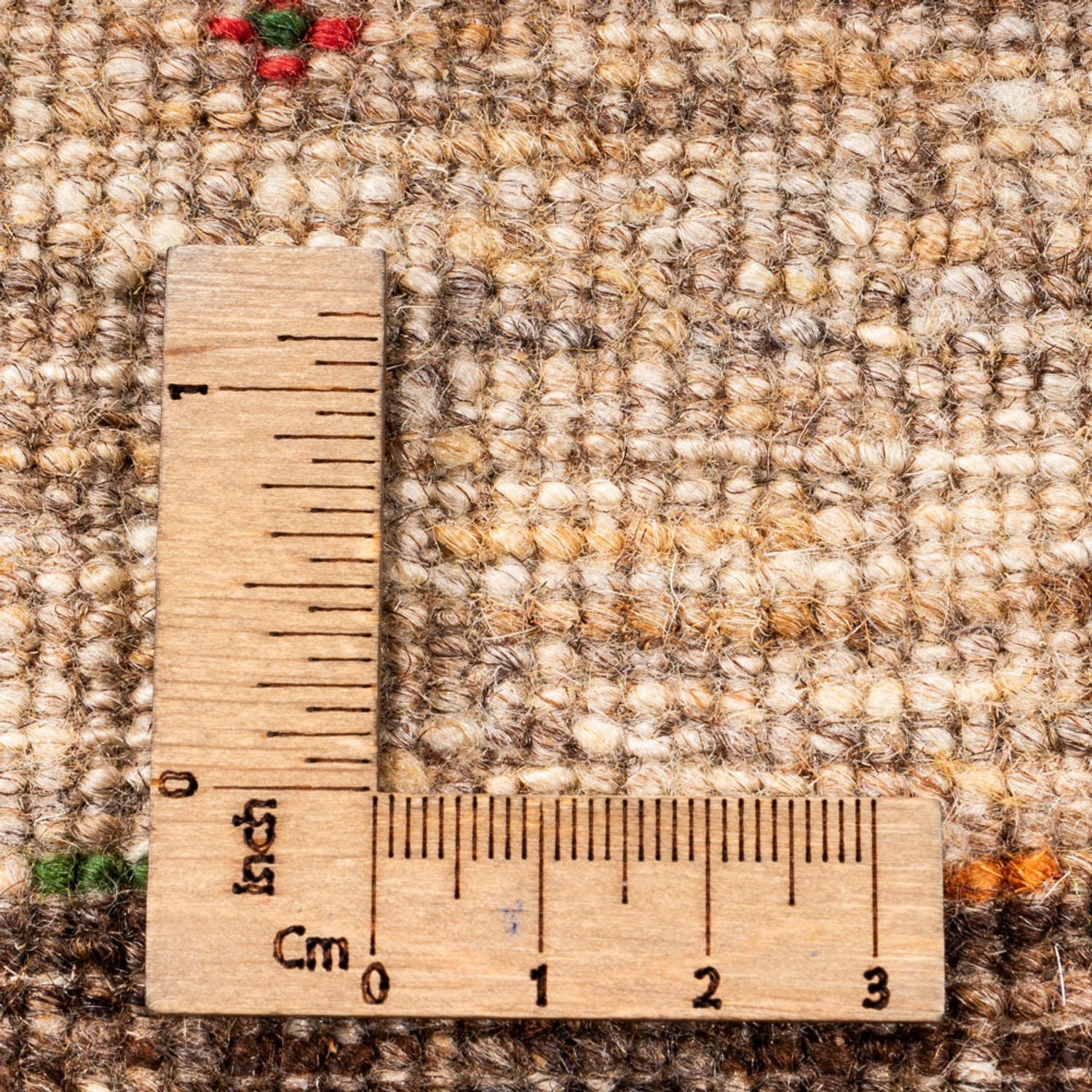 Tapis Gabbeh - Loribaft Persan - 203 x 159 cm - naturel