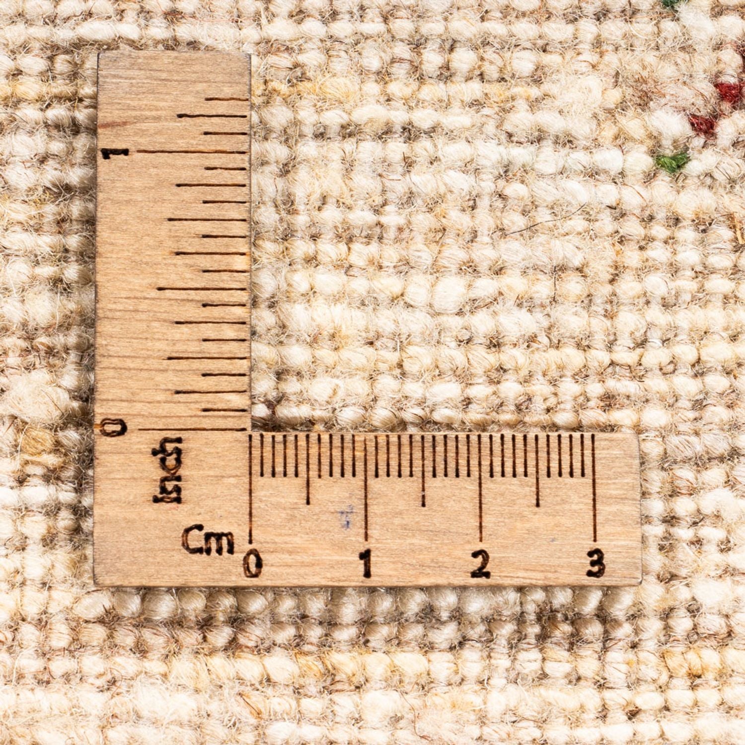 Tapis Gabbeh - Loribaft Persan - 202 x 156 cm - naturel