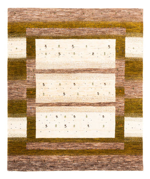 Tapis Gabbeh - Loribaft Persan - 205 x 171 cm - naturel