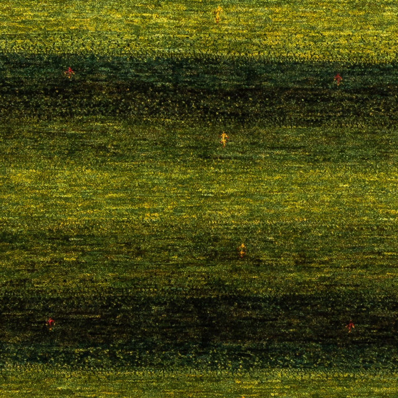 Tapis Gabbeh - Loribaft Persan - 213 x 153 cm - vert