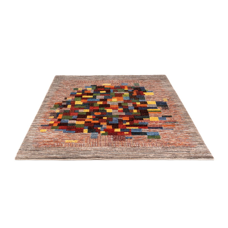 Tapis Gabbeh - Loribaft Persan - Royal - 203 x 153 cm - multicolore