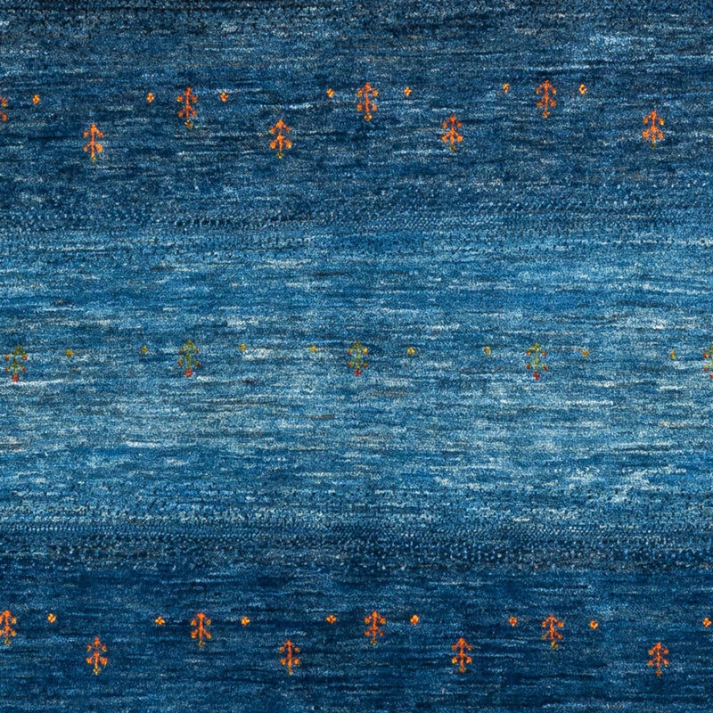 Tapis Gabbeh - Loribaft Persan - 209 x 160 cm - bleu