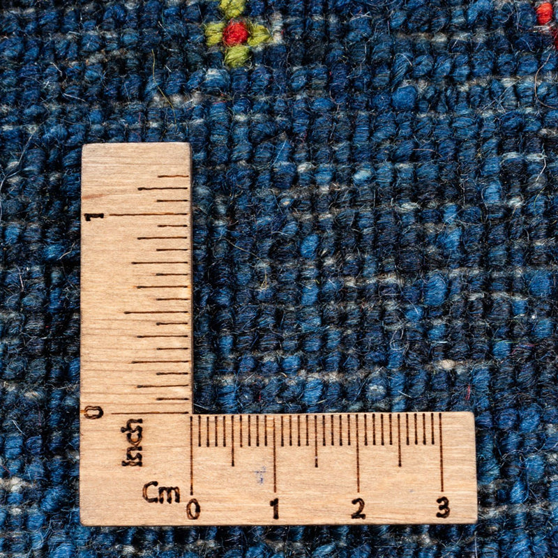 Tapis Gabbeh - Loribaft Persan - 209 x 160 cm - bleu