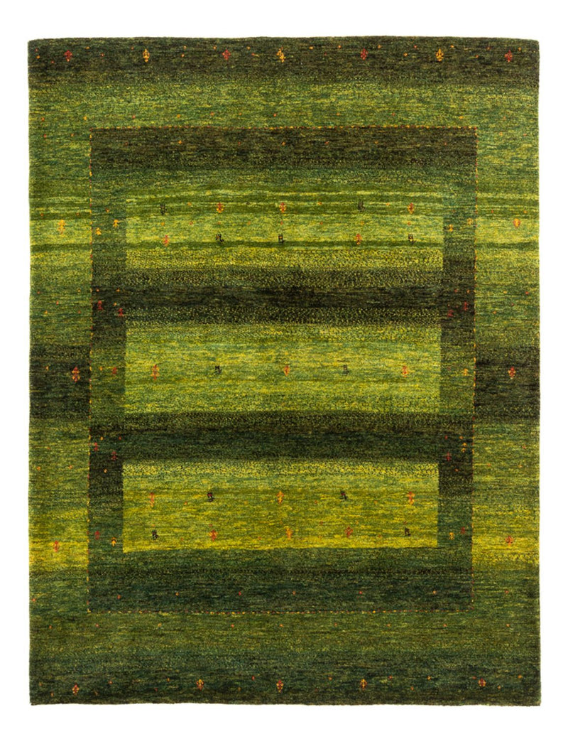 Tapis Gabbeh - Loribaft Persan - 200 x 159 cm - vert