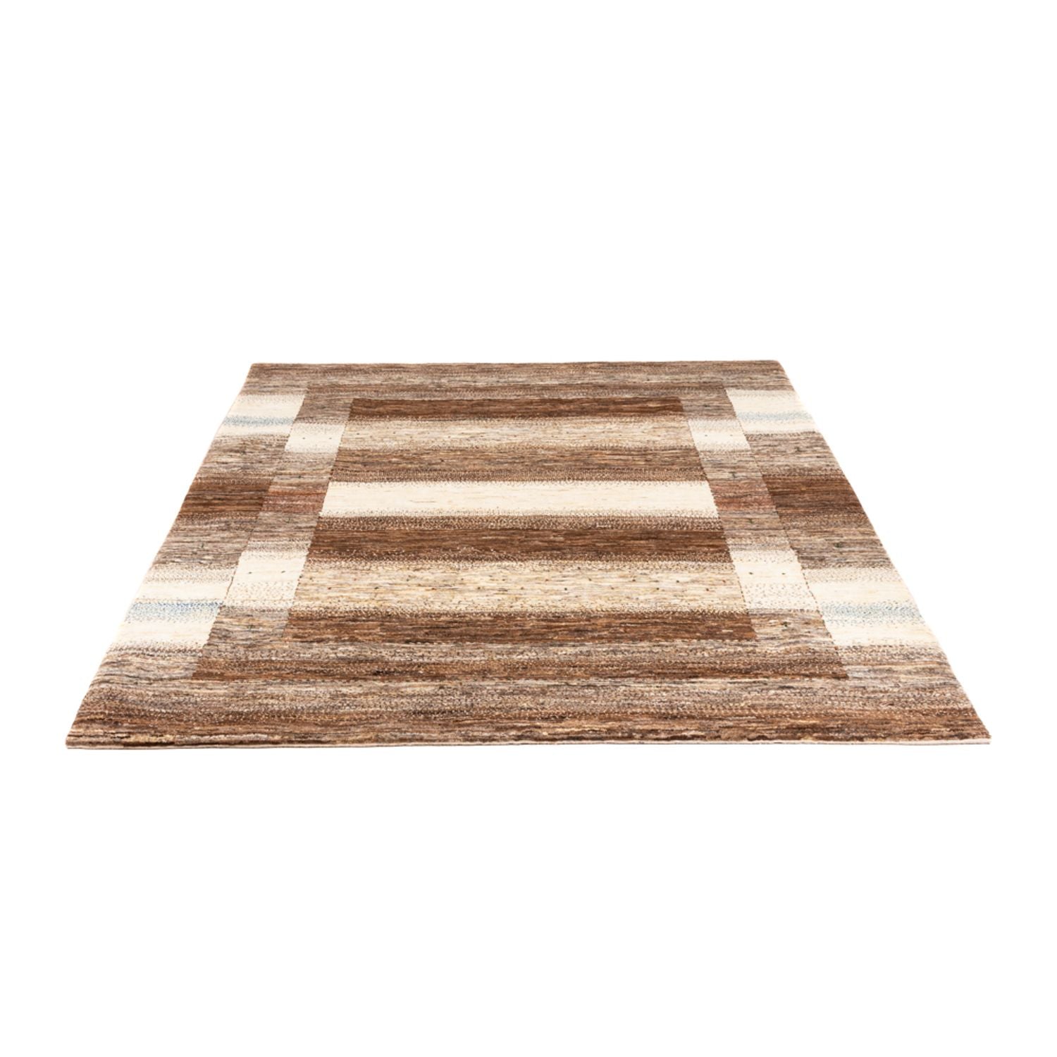 Tapis Gabbeh - Loribaft Persan - 201 x 158 cm - naturel