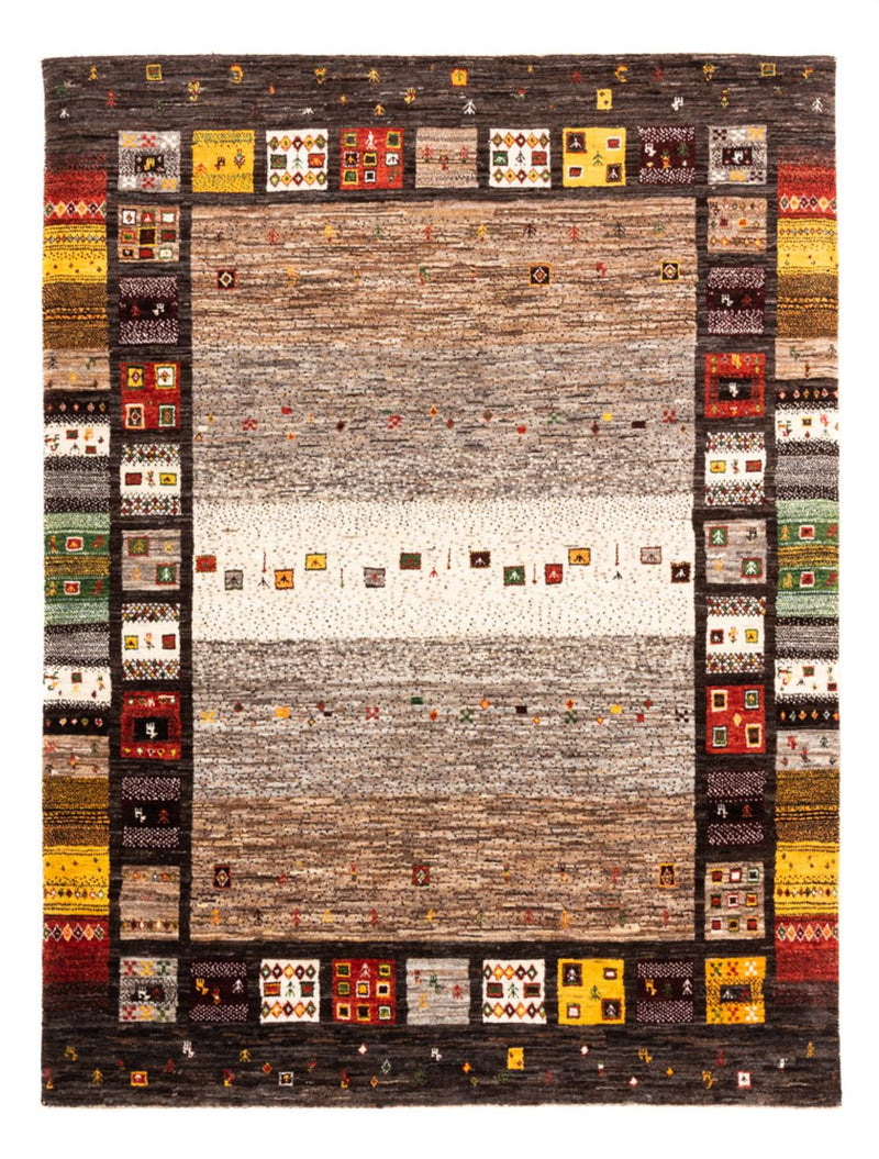 Tapis Gabbeh - Loribaft Persan - Royal - 204 x 153 cm - multicolore