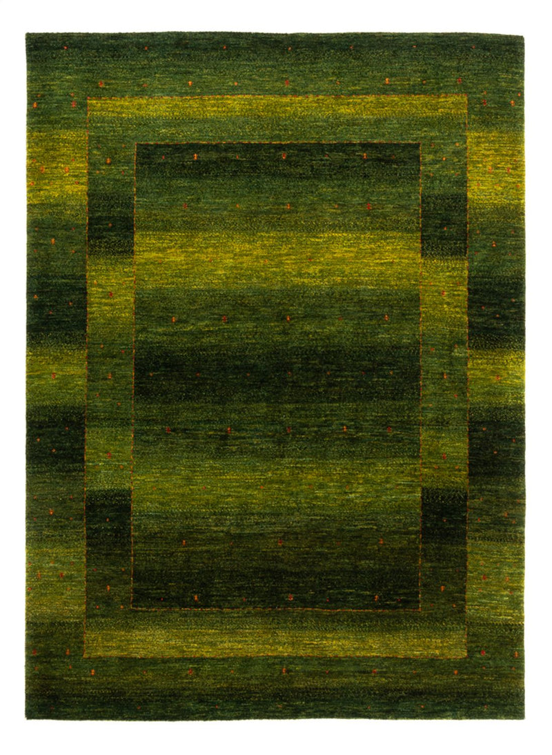 Tapis Gabbeh - Loribaft Persan - 207 x 154 cm - vert