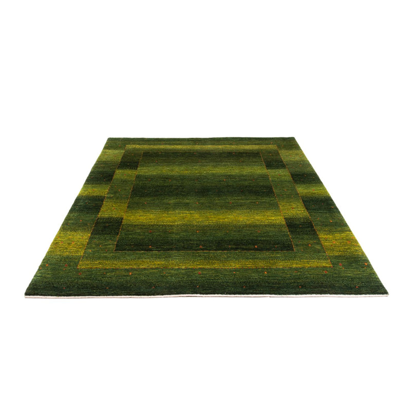 Tapis Gabbeh - Loribaft Persan - 207 x 154 cm - vert