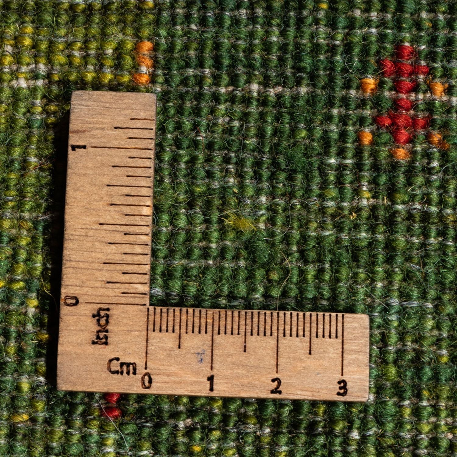 Tapis Gabbeh - Loribaft Persan - 207 x 154 cm - vert