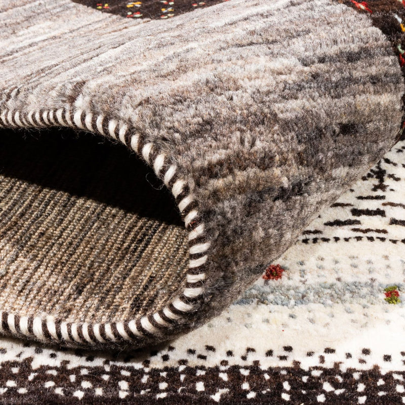 Tapis Gabbeh - Loribaft Persan - Royal - 208 x 152 cm - naturel