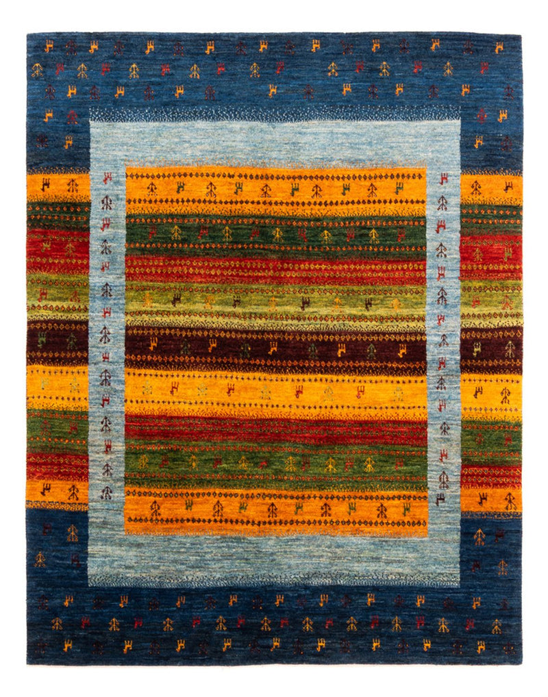 Gabbeh Teppich - Loribaft Perser - Royal - 190 x 147 cm - blau